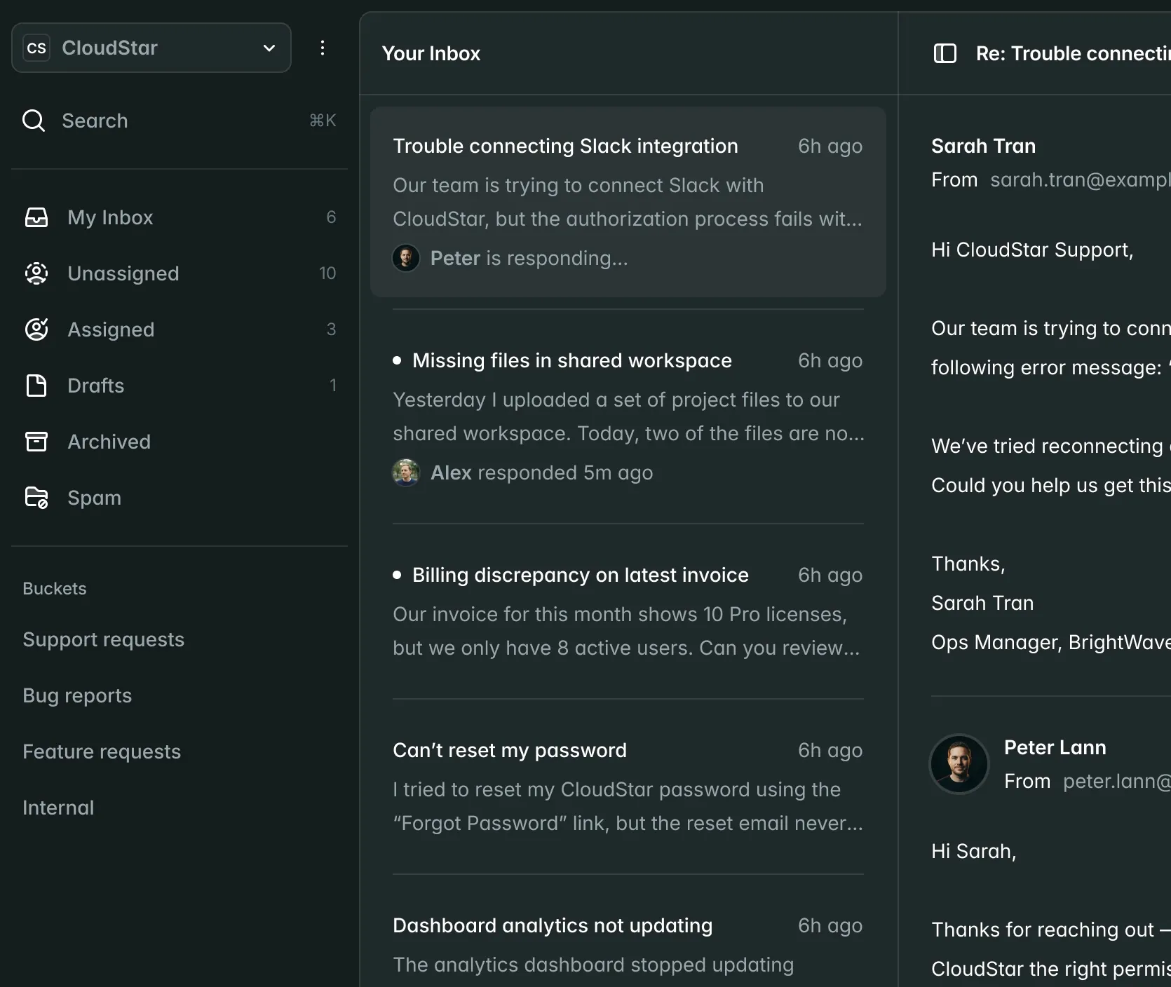 AtrioDocs collaboration dashboard