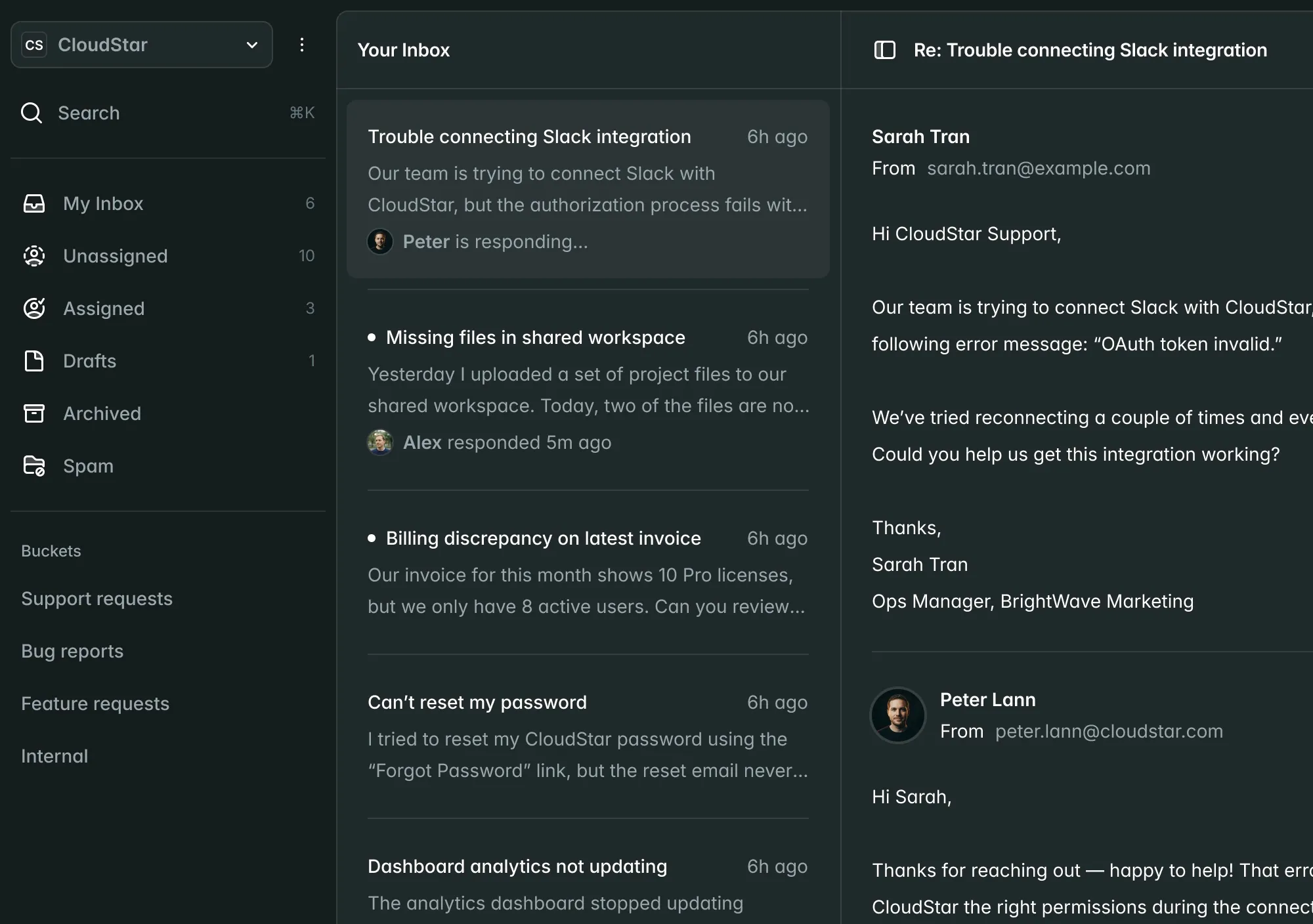 AtrioDocs collaboration dashboard